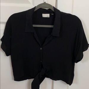 ARITZIA WILFRED FREE CROPPED TOP